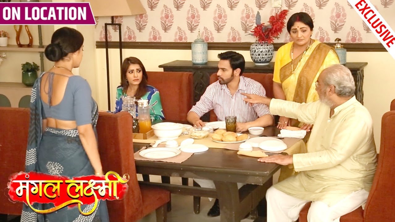 Mangal Lakshmi Kusum Ne Banaya Mangal Ke Pasand Ka Khana Adit Mangal Baithe Saath On Location
