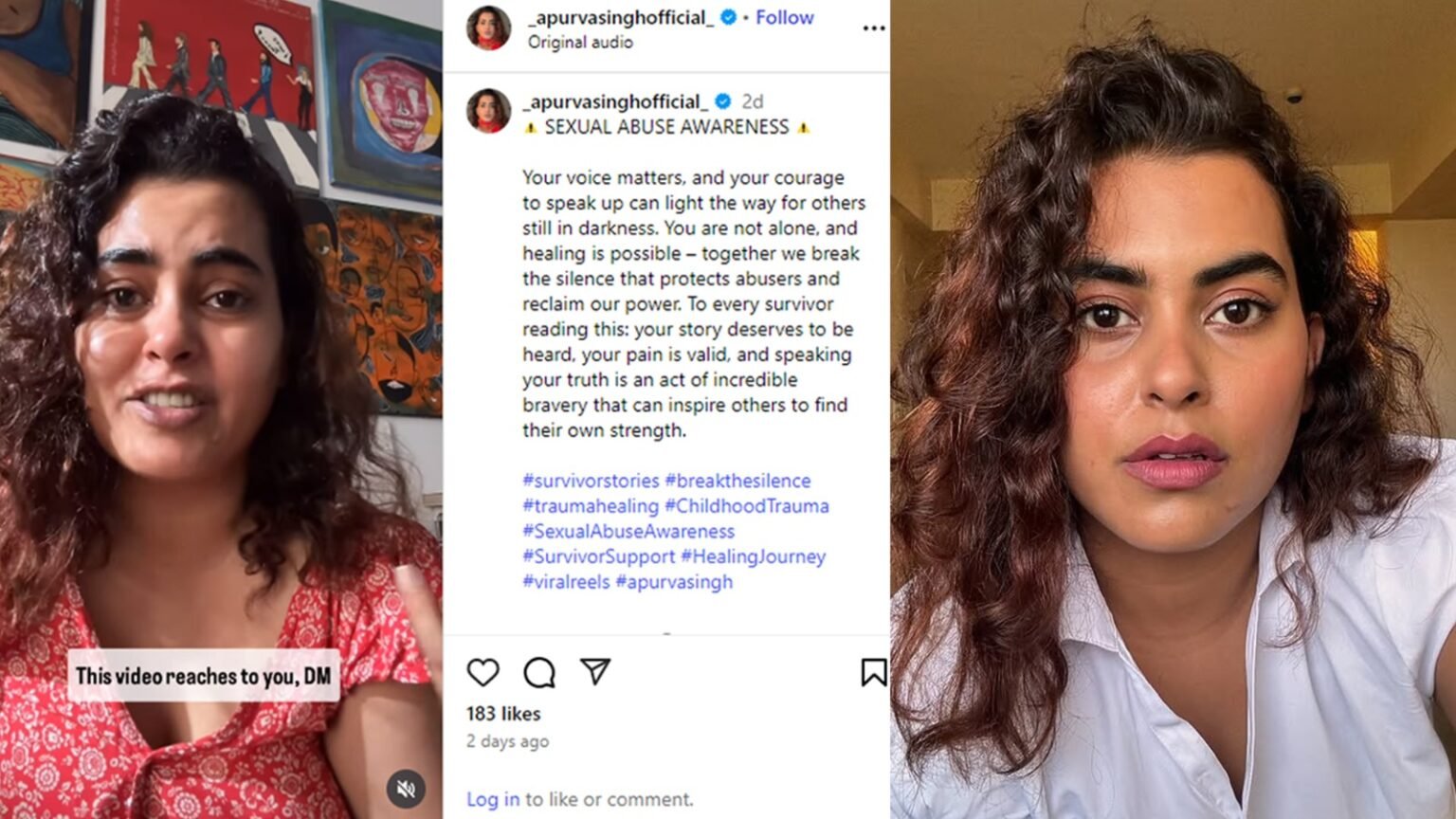 Photo Courtesy Apurva Singh Instagram Post