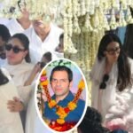 sanjay kapoors funeral son kiaan breaks down karisma and kareena console emotional video goes viral