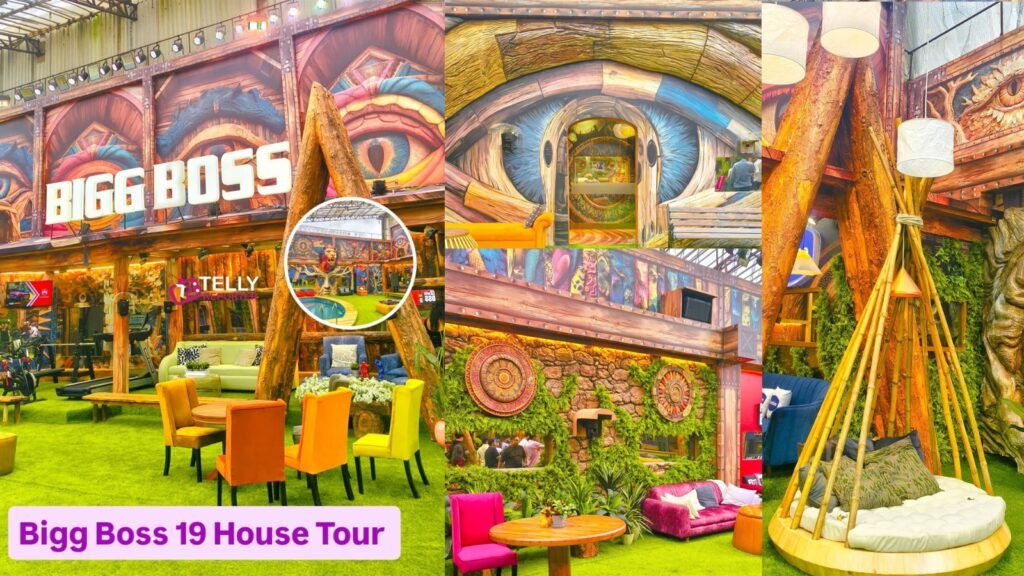 bigg boss 19 new house set for gharwalon ki sarkaar assembly room power arena