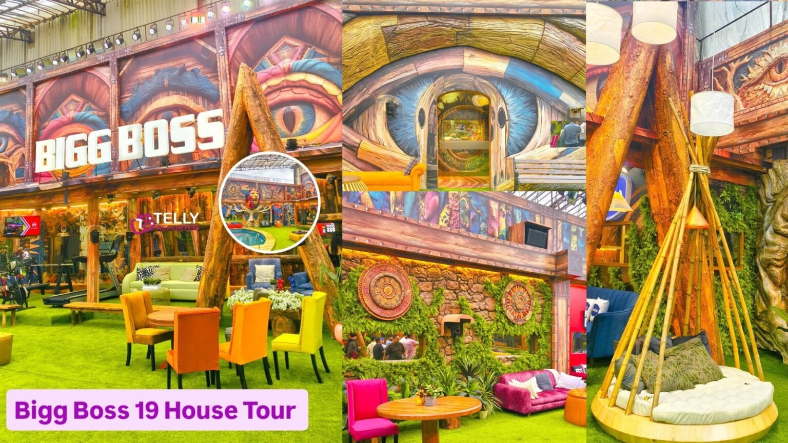 bigg boss 19 new house set for gharwalon ki sarkaar assembly room power arena