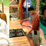 Bigg Boss 19 Gas left on in kitchen Shehbaz Zeeshan clash with Abhishek Bajaj