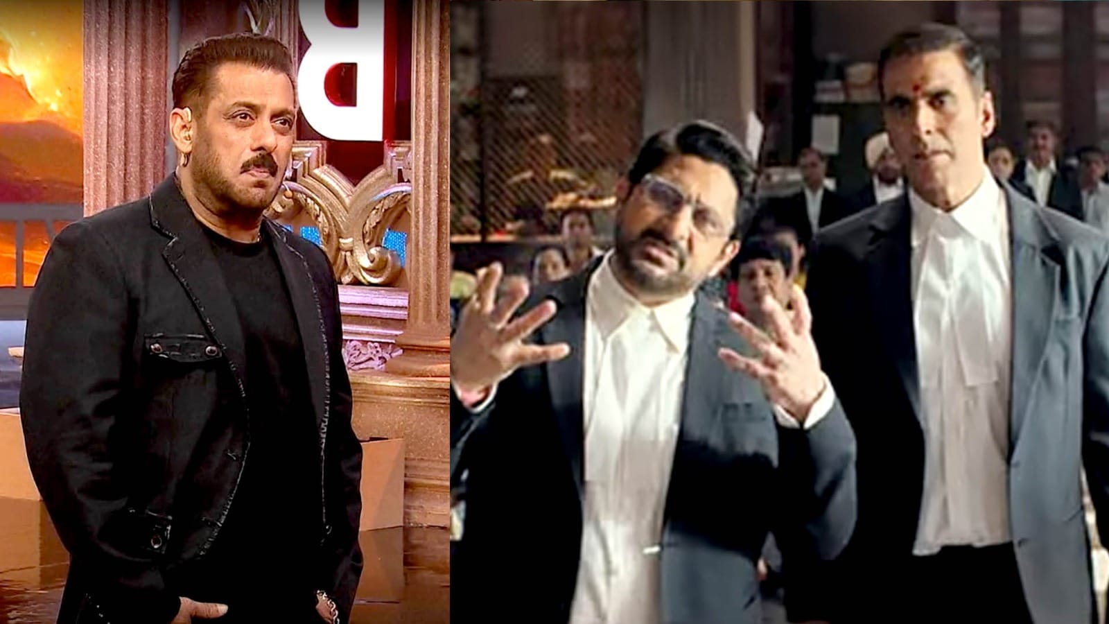 akshay kumar arshad warsi step in for salman khans weekend ka vaar