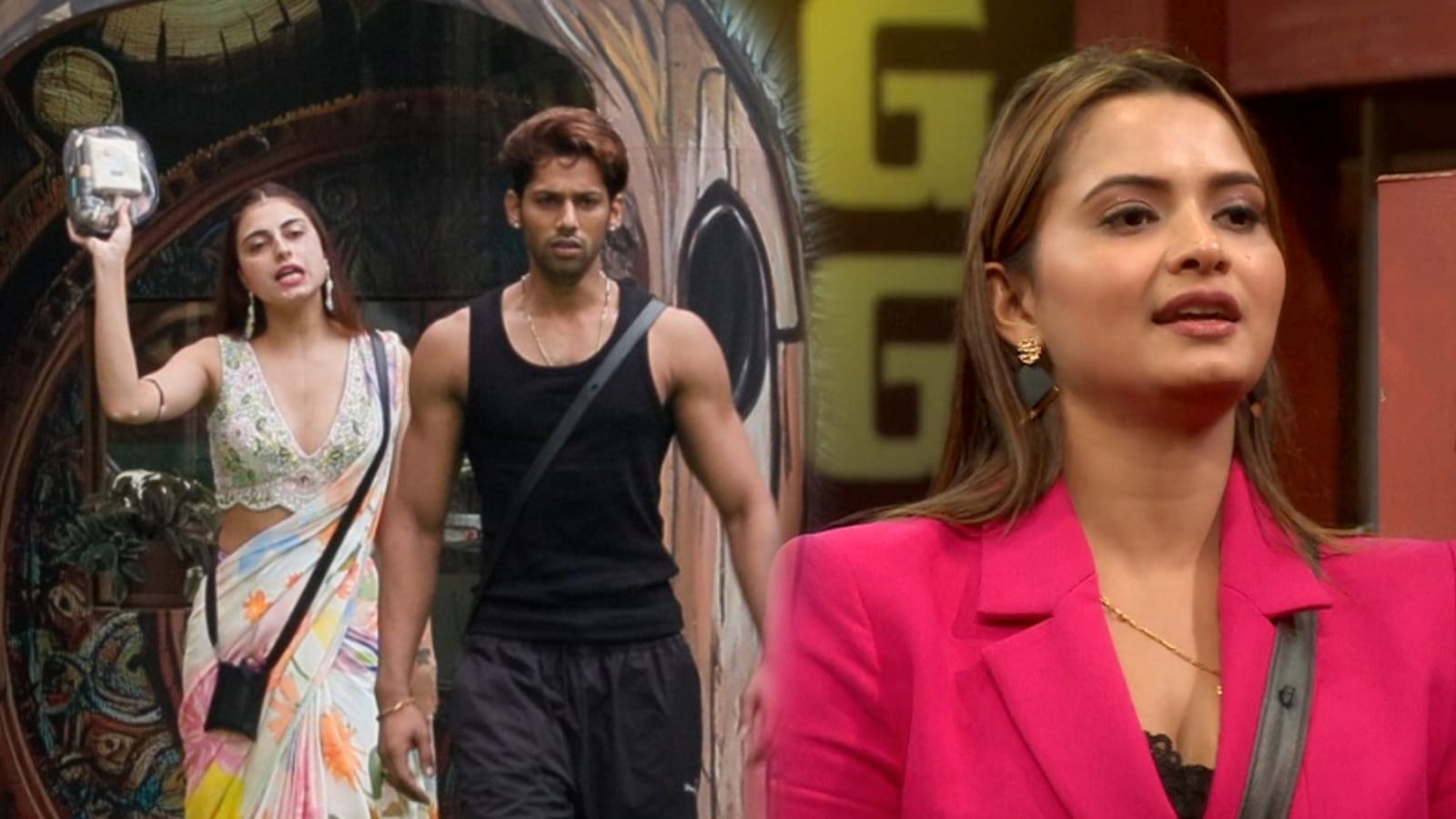 bigg boss 19 gets out of control with the verbal fight between farhana bhat neelam giri and baseer ali