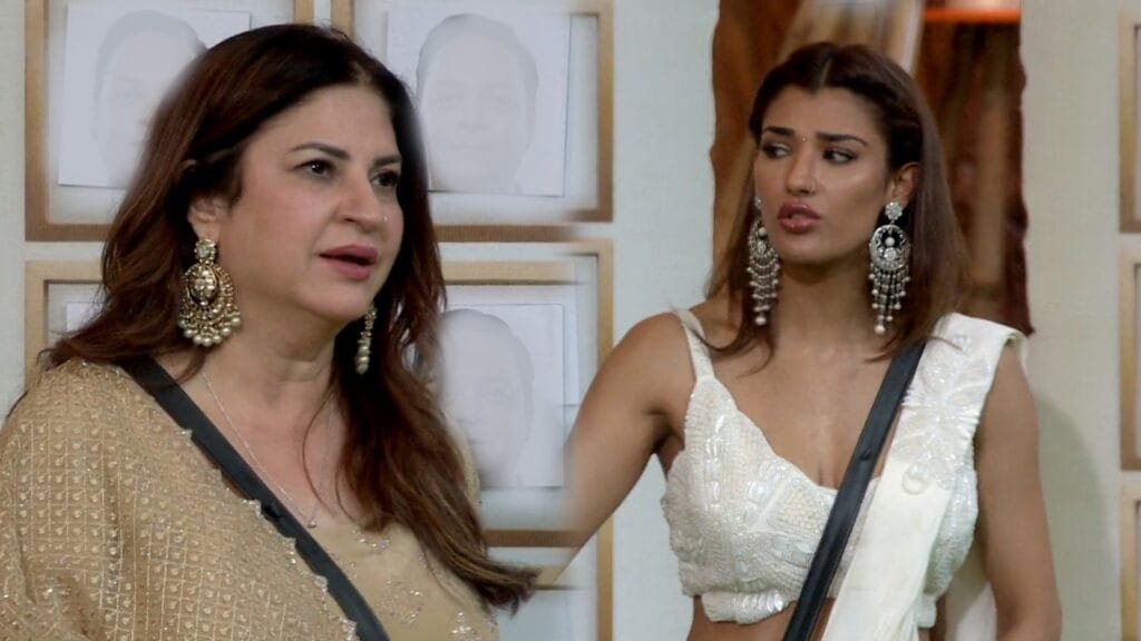 nehal chudasama says shut up as she lock horns with kunickaa in kitchen spat