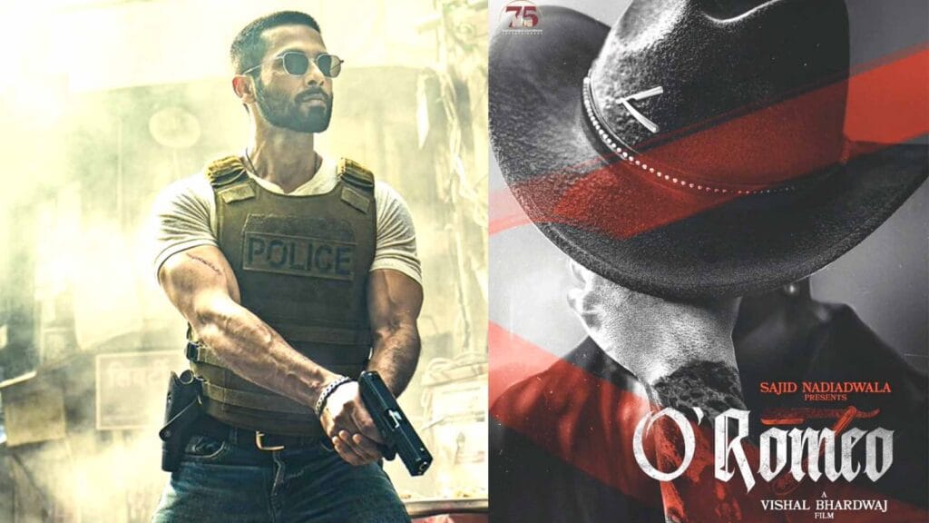 shahid kapoor vishal bhardwaj reunite for o romeo to release on valentines day 2026