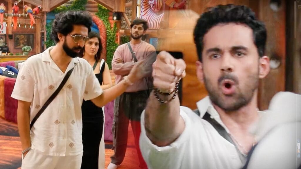 amaal abhisheks fiery face off in the bigg boss house