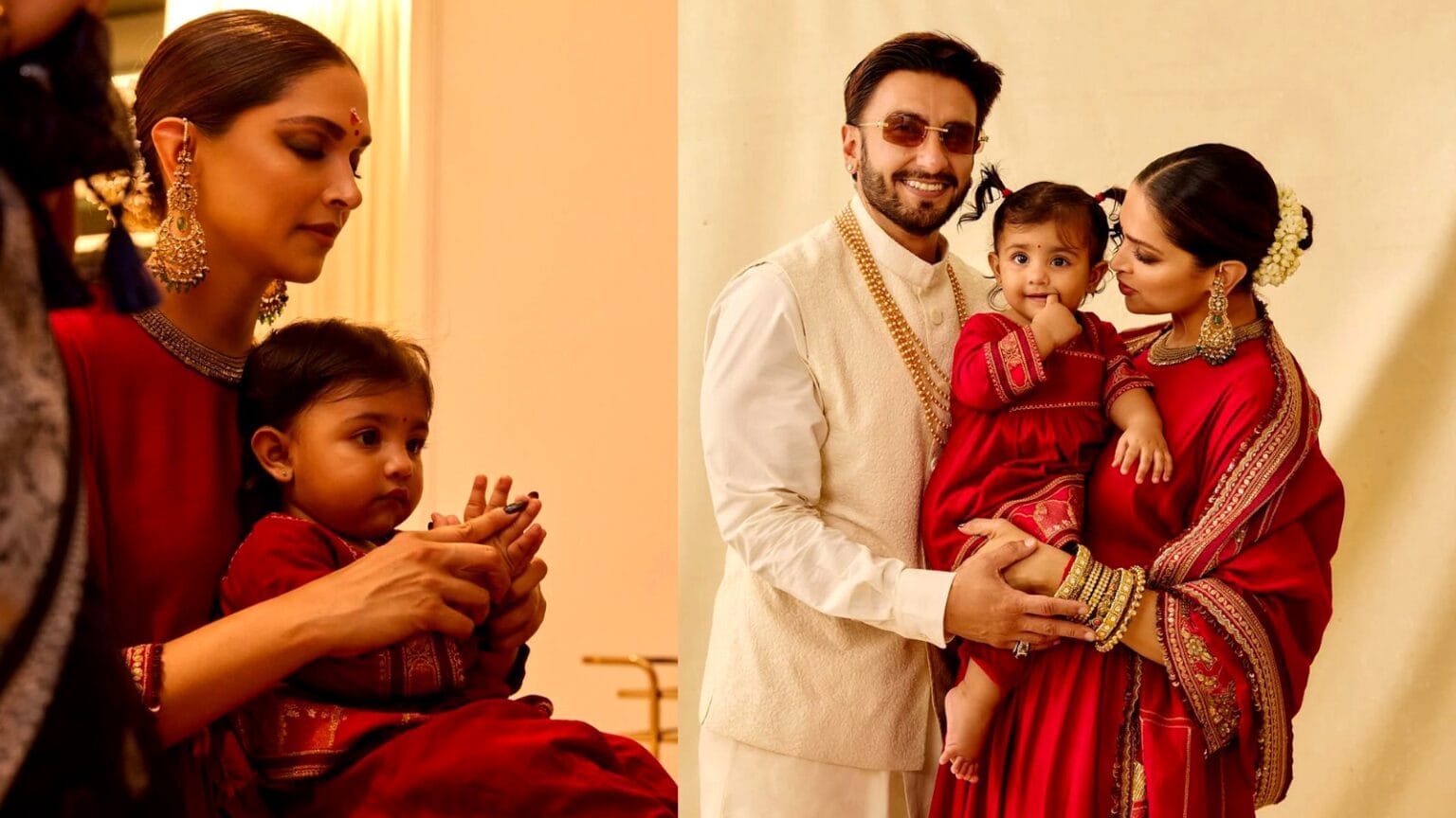 baby duas first diwali steals hearts deepika ranveer reveal her face