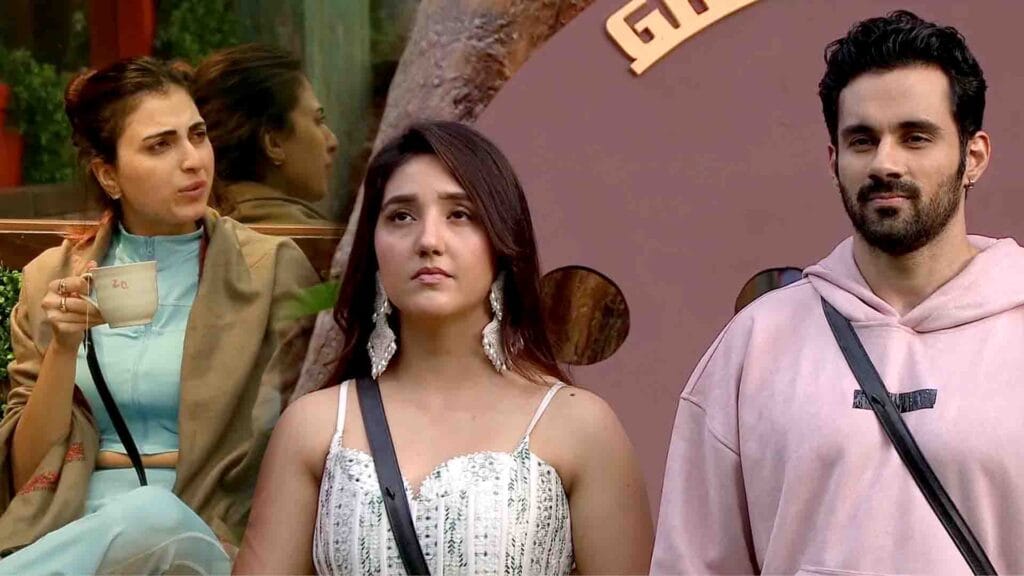 bigg boss 19 is ashnoor feeling the heat as farhana and abhishek grow closer