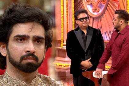 bigg boss 19 salman khan schools amaal mallik in front of his father