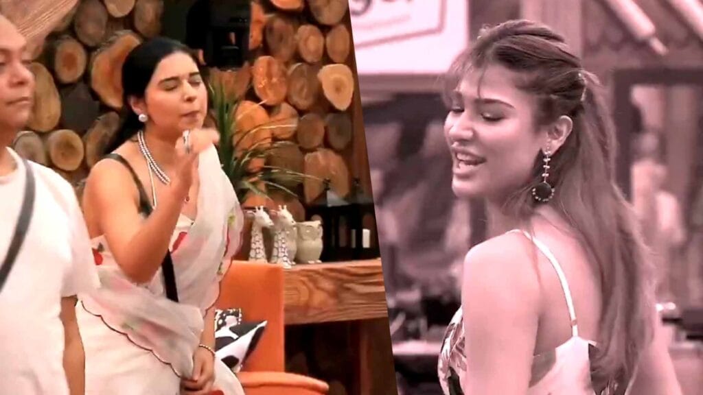 bigg boss 19 tanya mittal nehal and kunickaa lock horns in explosive clash