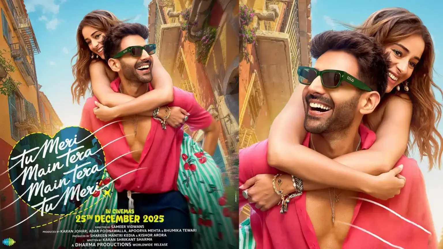 kartik aaryan and ananya pandays tu meri main tera to hit theatres this christmas