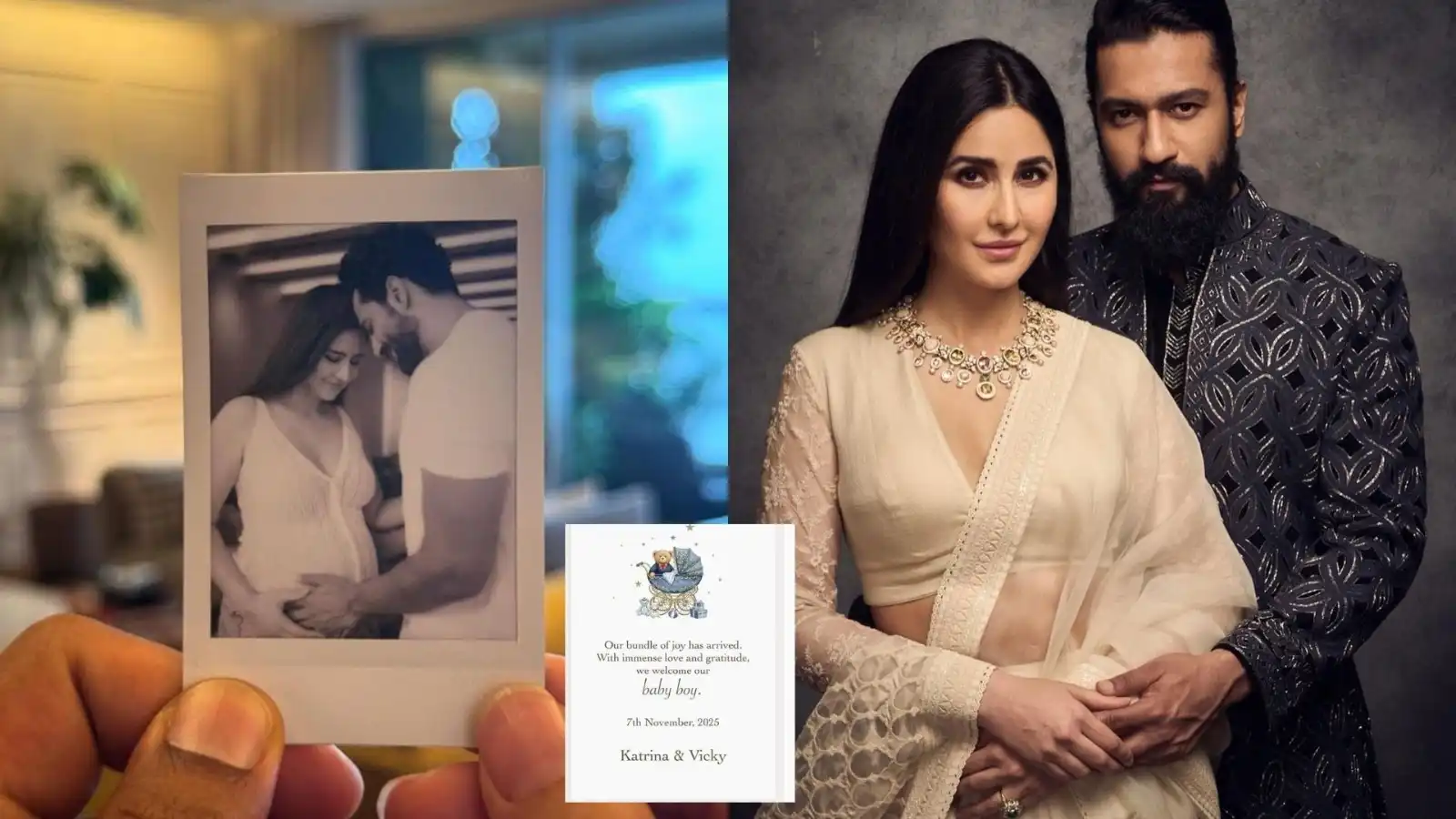 our bundle of joy has arrived katrina and vicky announce birth of baby boy