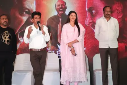 grand success press conference of 45 held in mumbai with superstar dr shivarajkumar and team